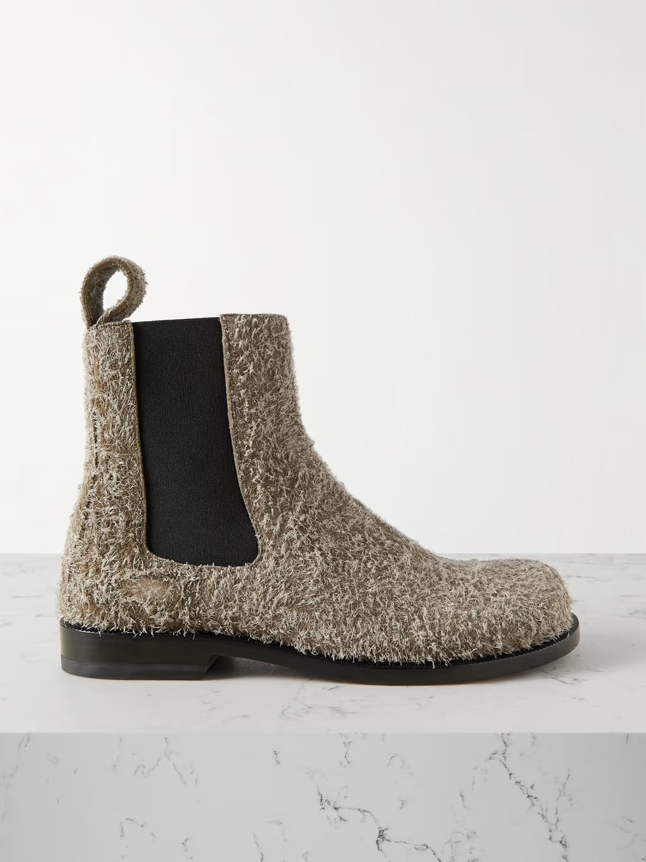 Brushed suede Chelsea boots Brushed suede Chelsea boots