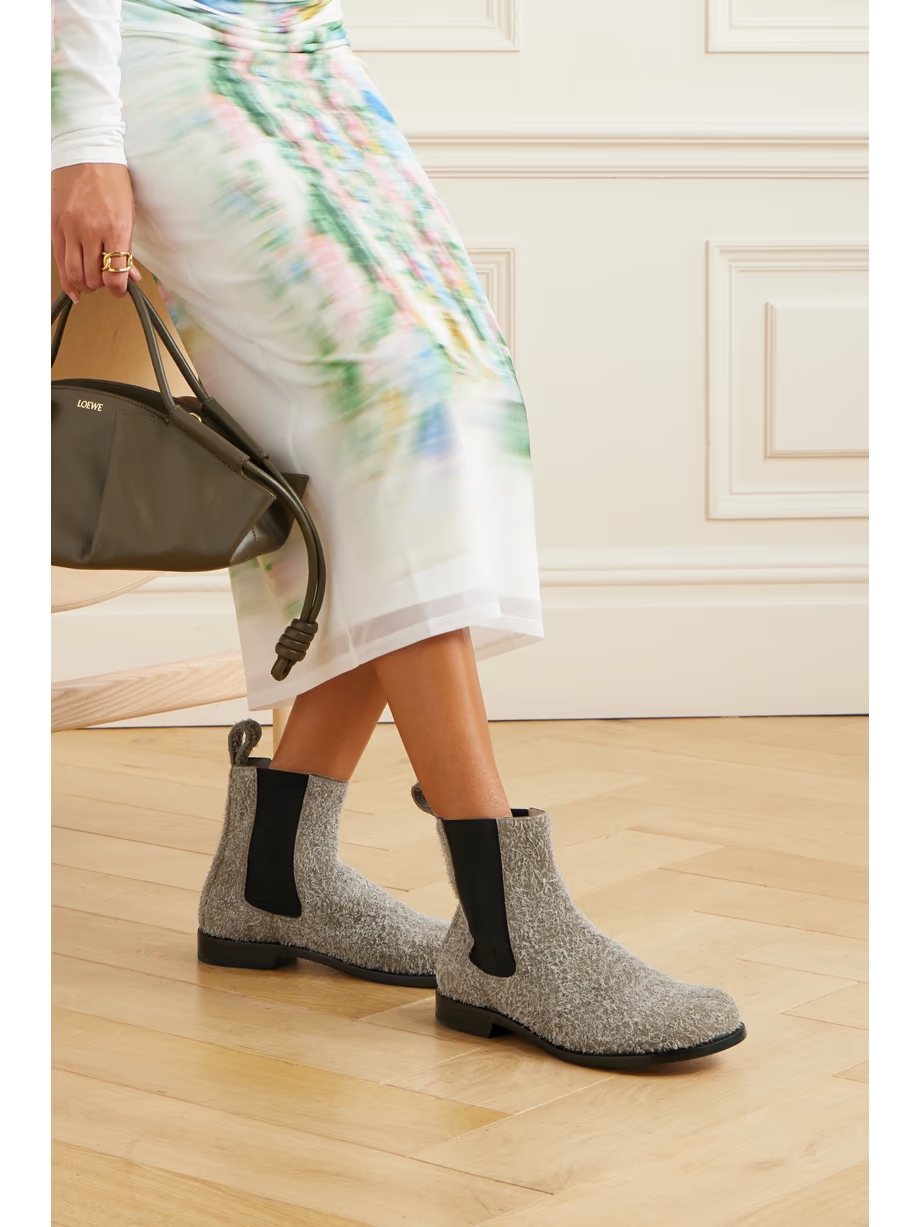 Brushed suede Chelsea boots Brushed suede Chelsea boots