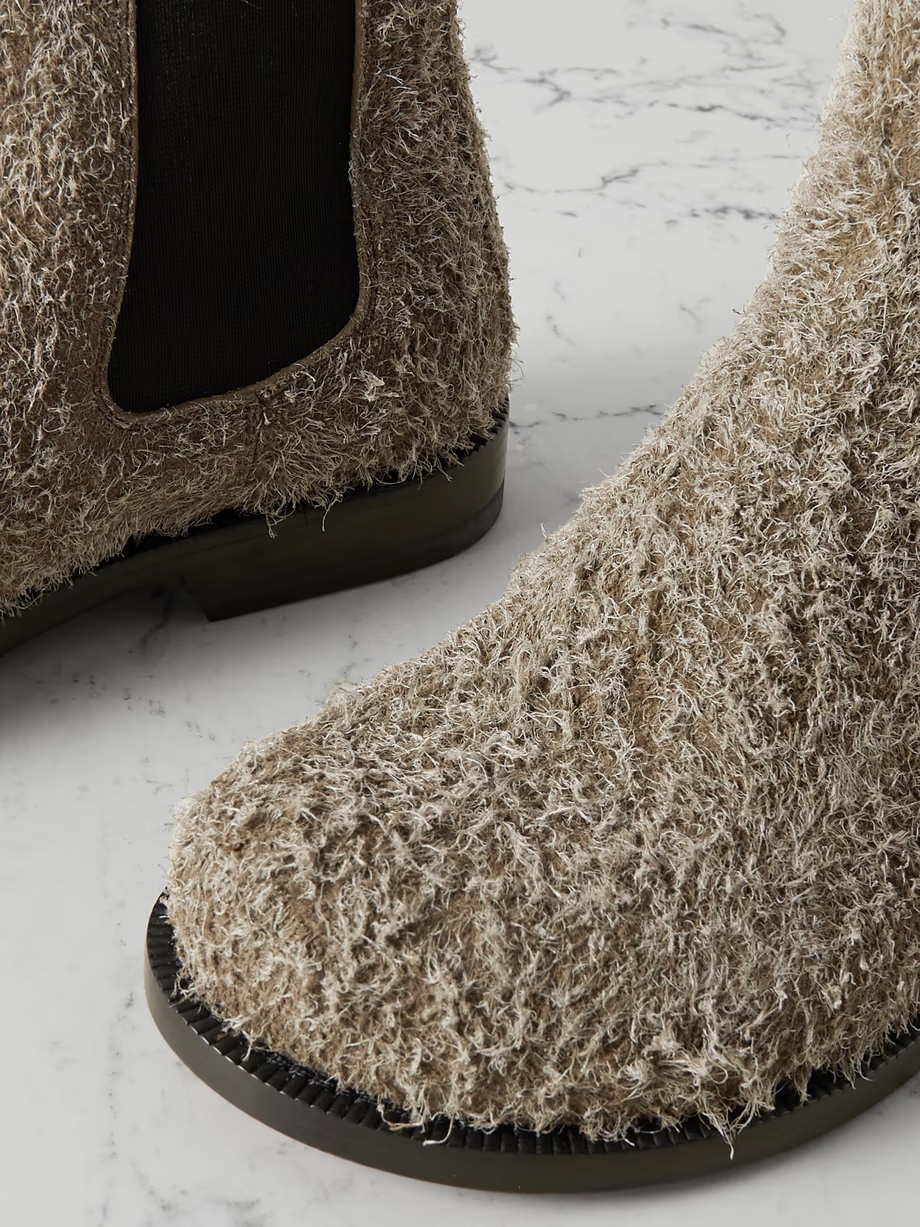 Brushed suede Chelsea boots Brushed suede Chelsea boots