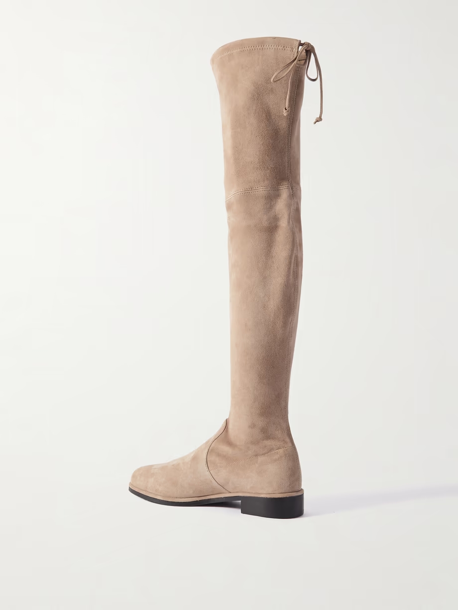 Lowland Bold suede over-the-knee boots Lowland Bold suede over-the-knee boots
