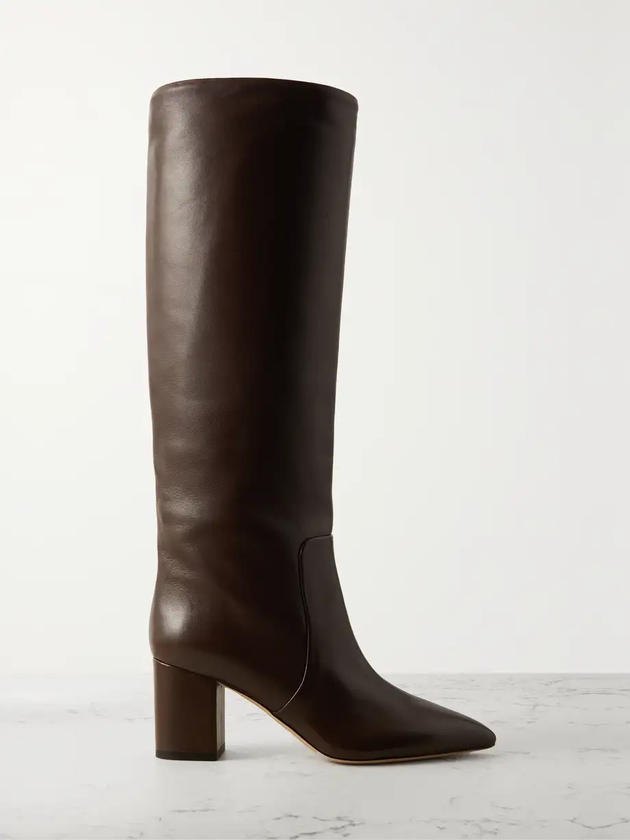 Anja leather knee boots Anja leather knee boots