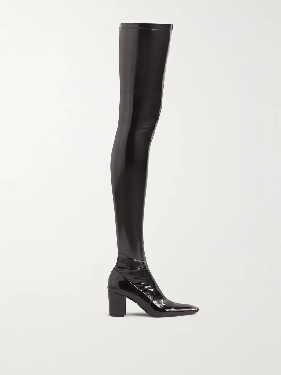 Betty latex over-the-knee boots Betty latex over-the-knee boots
