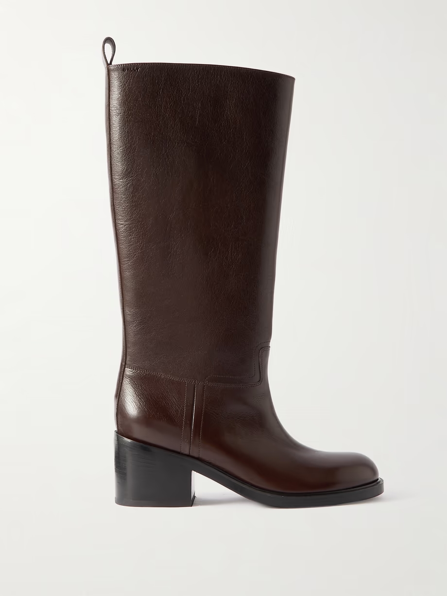Grena leather knee boots Grena leather knee boots