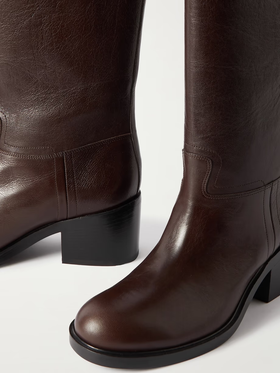 Grena leather knee boots Grena leather knee boots