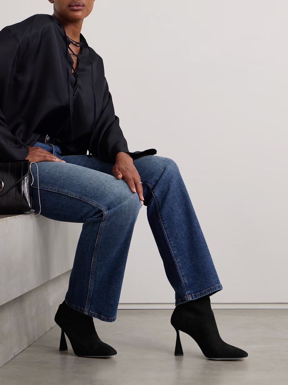 Amore 95 suede ankle boots Amore 95 suede ankle boots