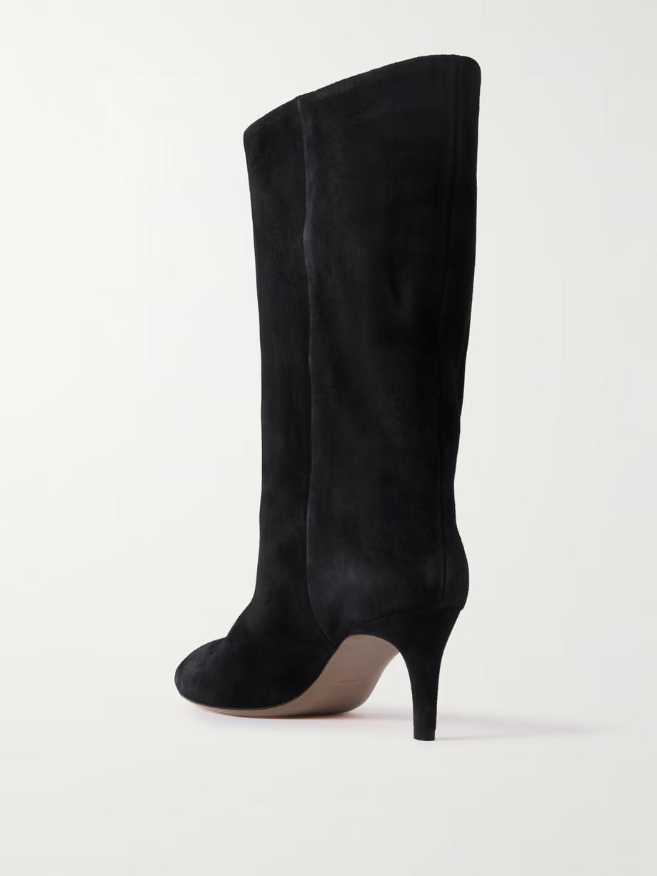 Stiletto suede knee boots Stiletto suede knee boots