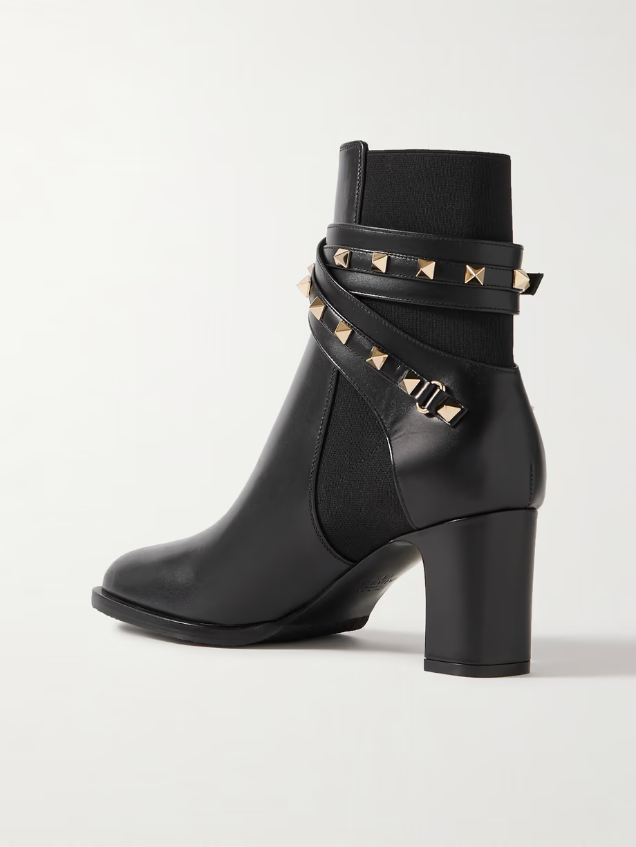 Rockstud Beatle 70 leather ankle boots Rockstud Beatle 70 leather ankle boots
