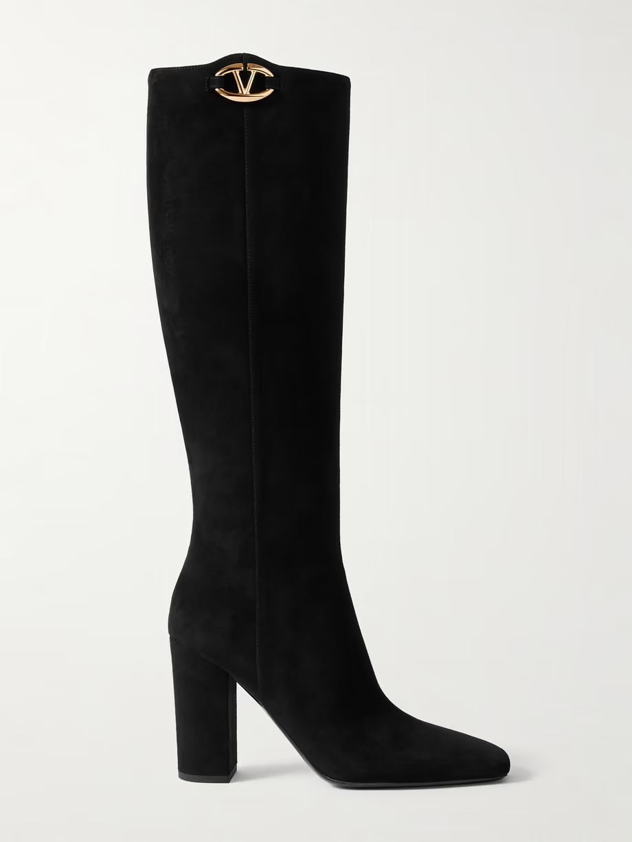VLOGO 100 suede knee boots VLOGO 100 suede knee boots