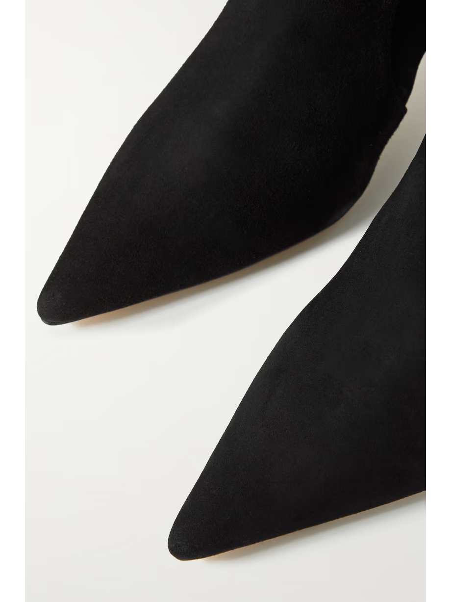 Stuart stretch-suede ankle boots Stuart stretch-suede ankle boots