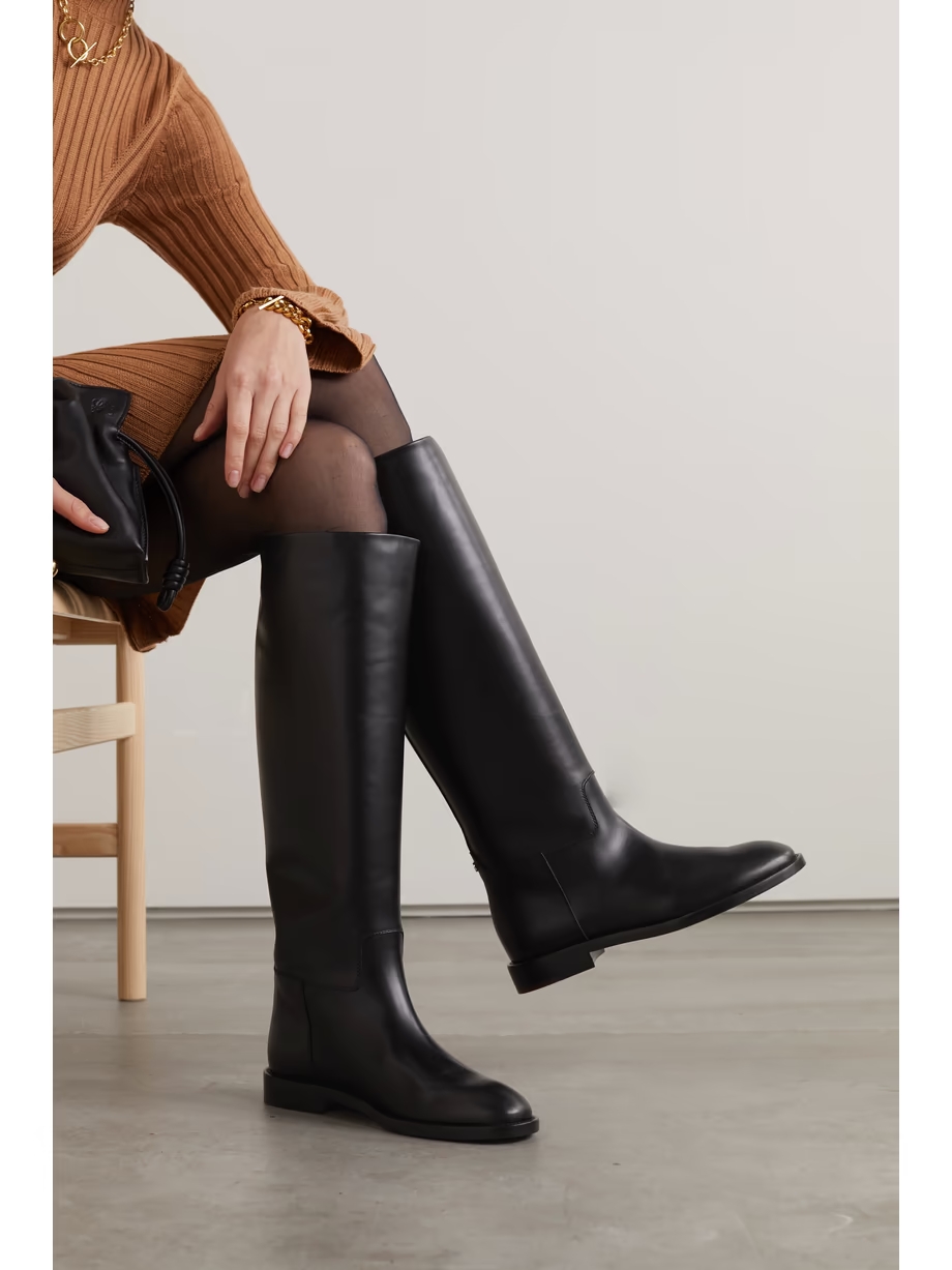 Decker leather knee boots Decker leather knee boots