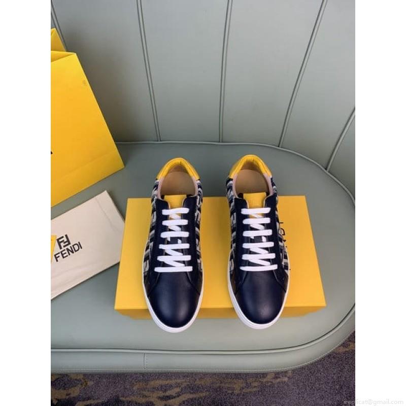 2022 Fendi Men Low Cut 0417 Fendi sz38-44 211220358-9 2colors