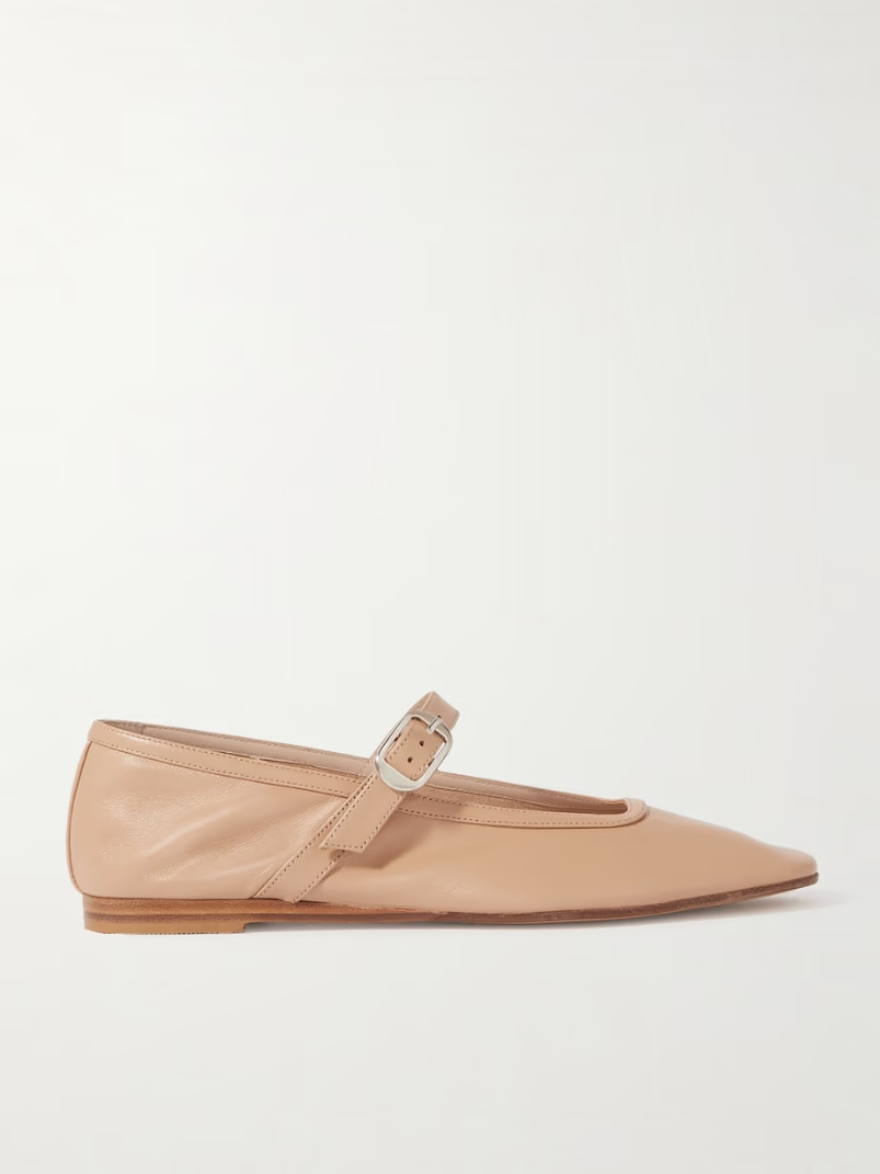 Leather Mary Jane ballet flats Leather Mary Jane ballet flats