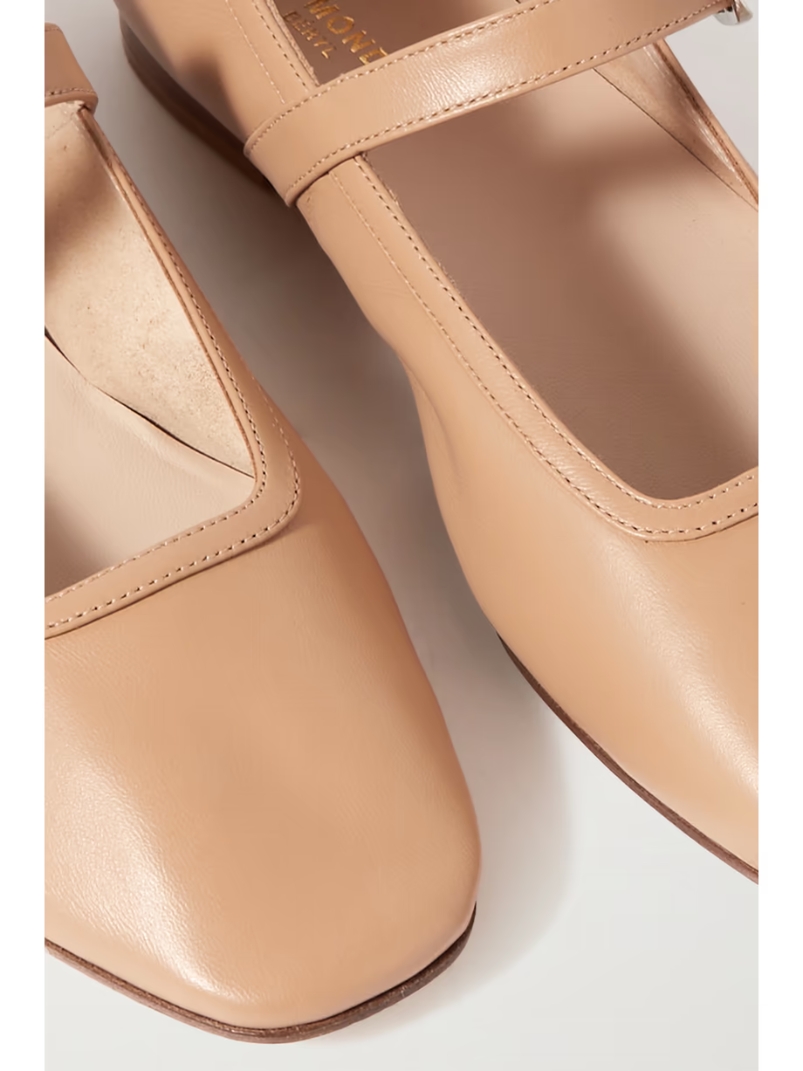 Leather Mary Jane ballet flats Leather Mary Jane ballet flats