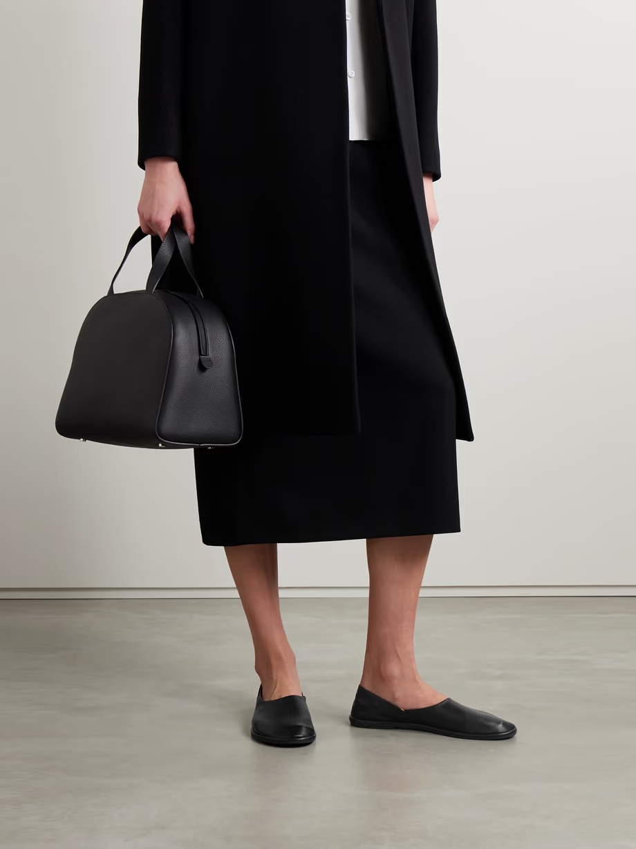 Canal glossed-leather ballet flats Canal glossed-leather ballet flats