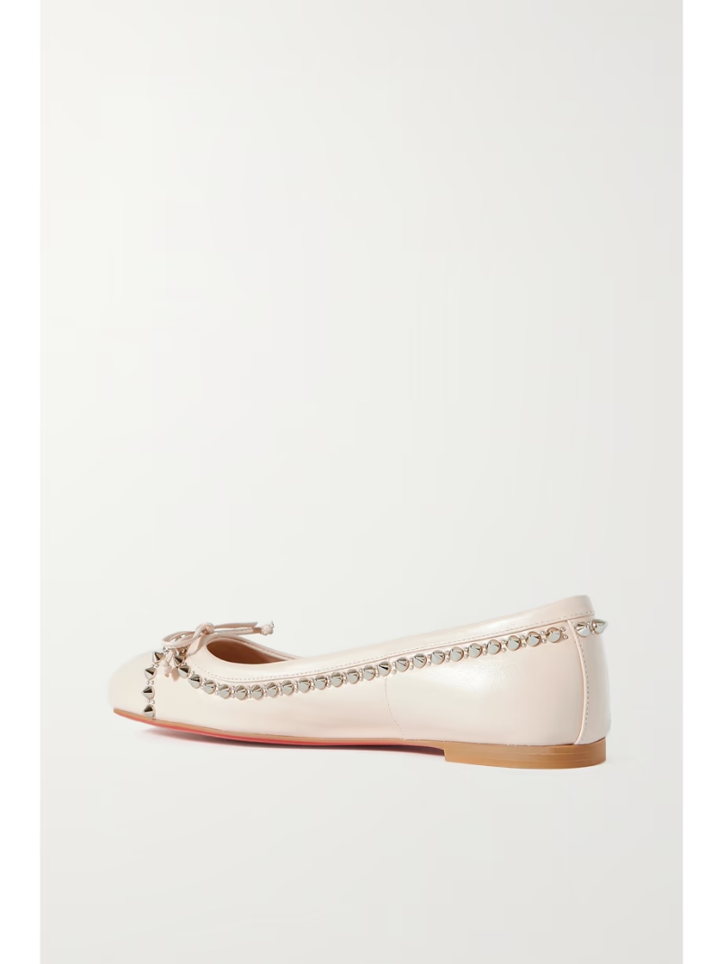 Mamadrague spiked leather ballet flats Mamadrague spiked leather ballet flats
