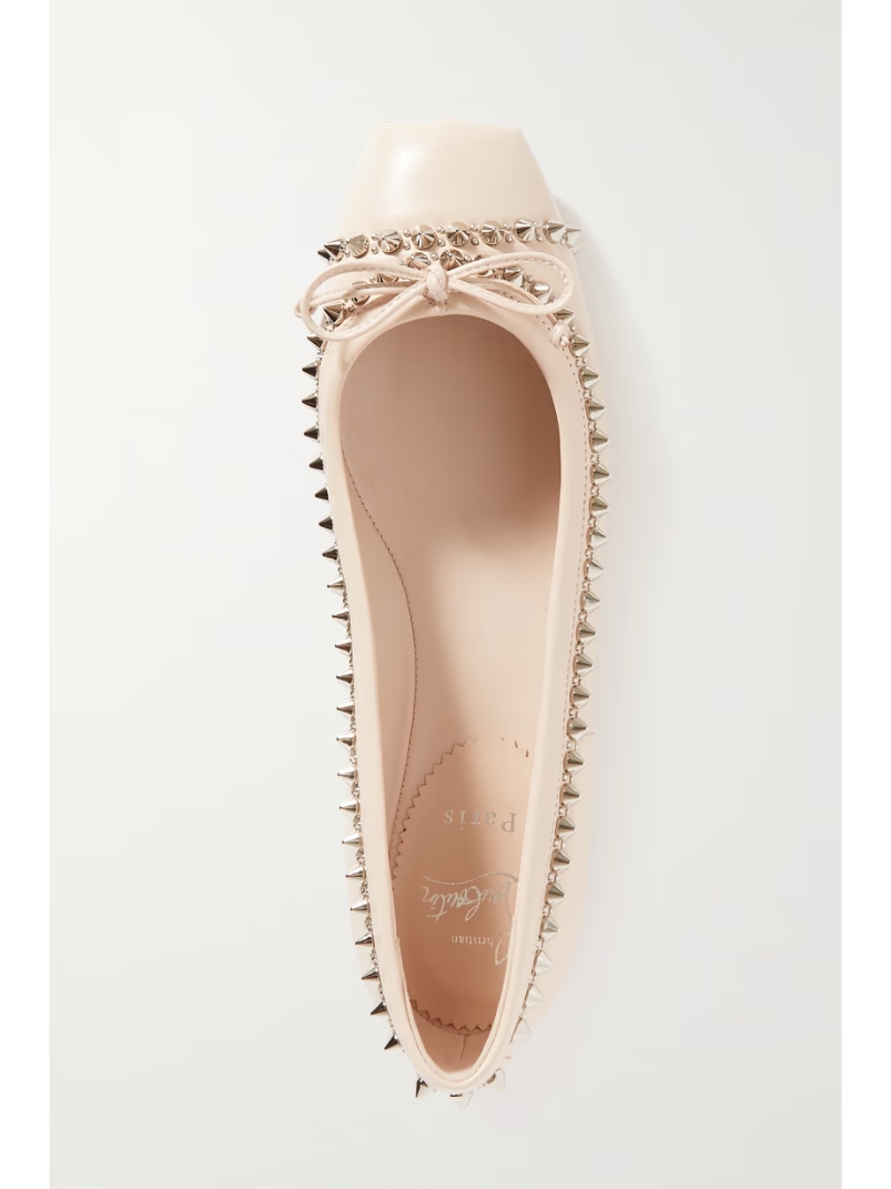Mamadrague spiked leather ballet flats Mamadrague spiked leather ballet flats