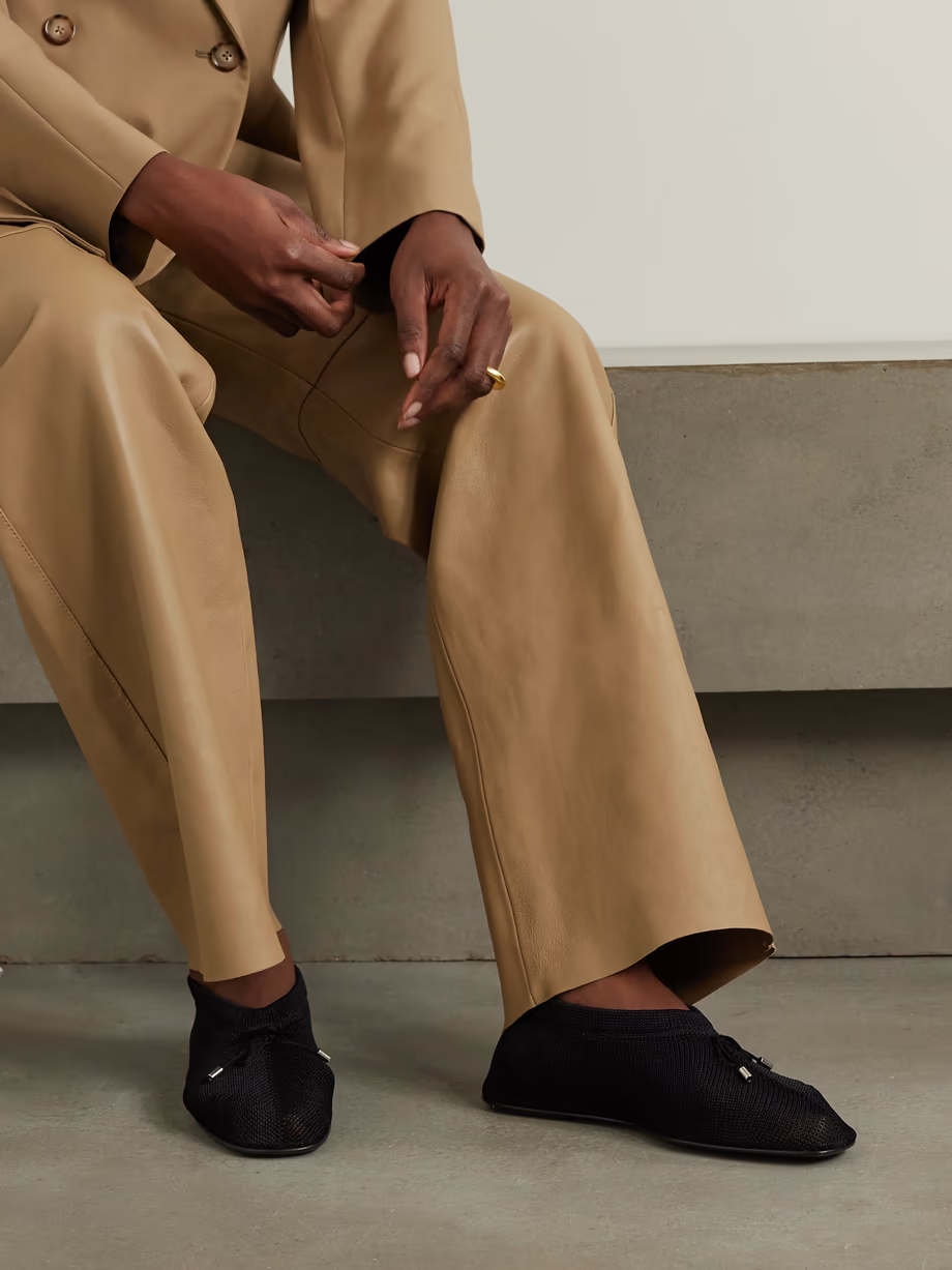 Knitted ballet flats Knitted ballet flats