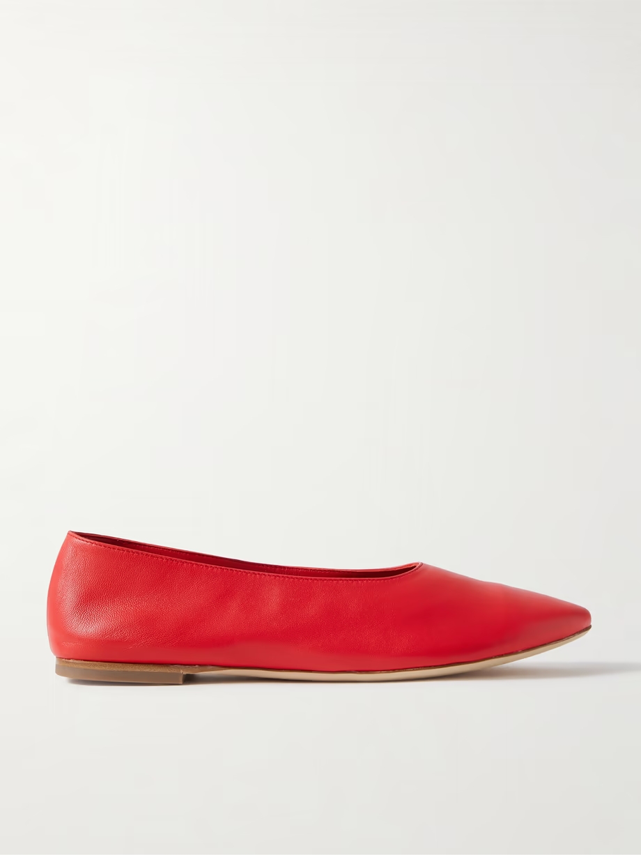 Alba leather ballet flats Alba leather ballet flats
