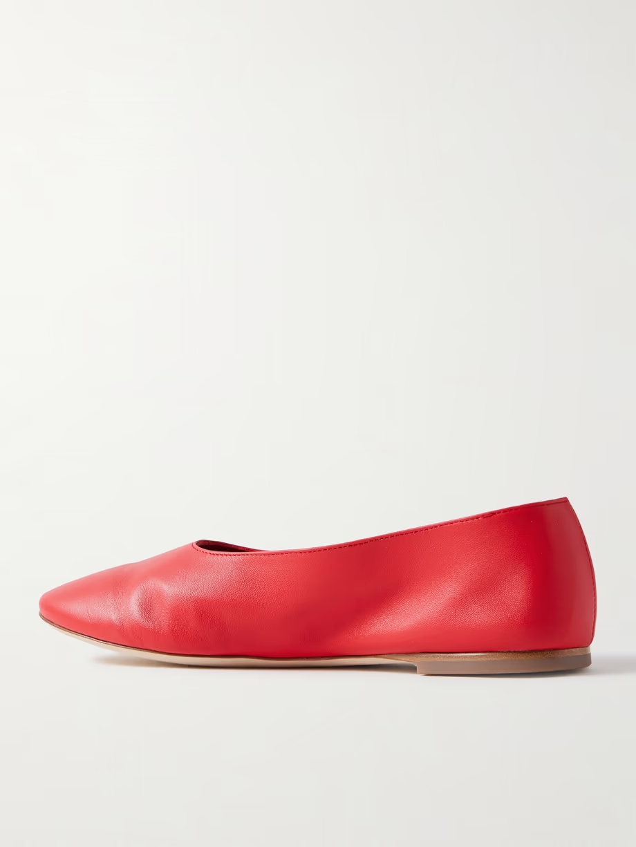 Alba leather ballet flats Alba leather ballet flats