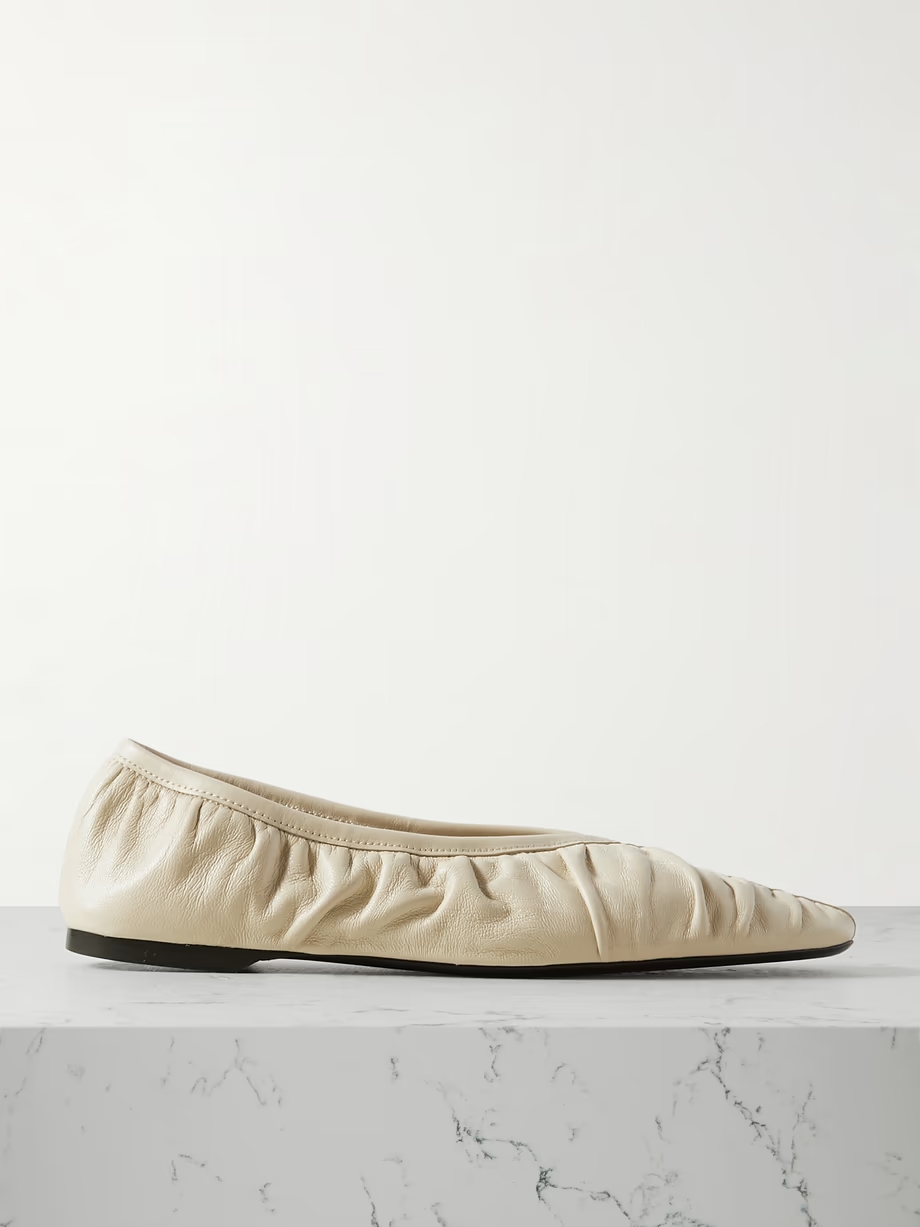 The Gathered leather ballet flats The Gathered leather ballet flats