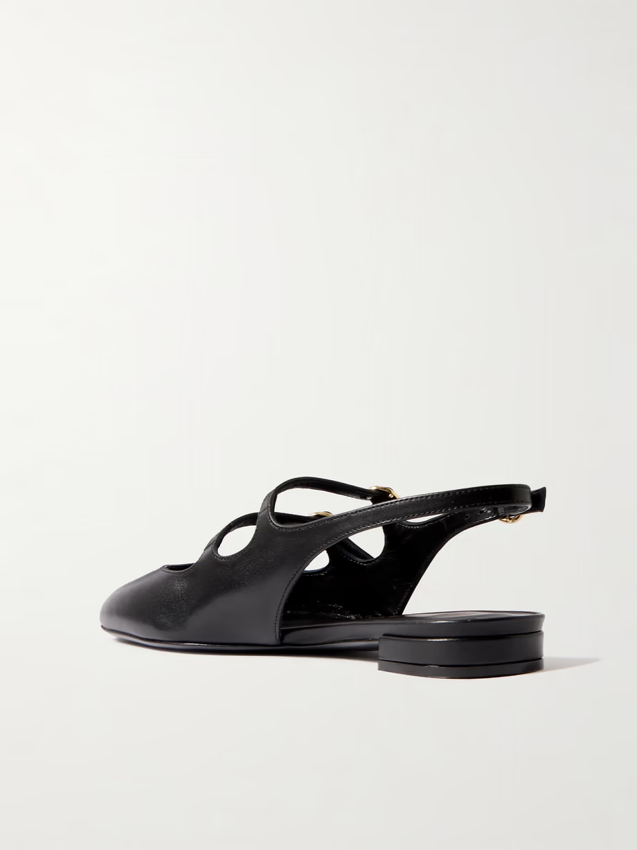 Benni leather slingback Mary Jane ballet flats Benni leather slingback Mary Jane ballet flats