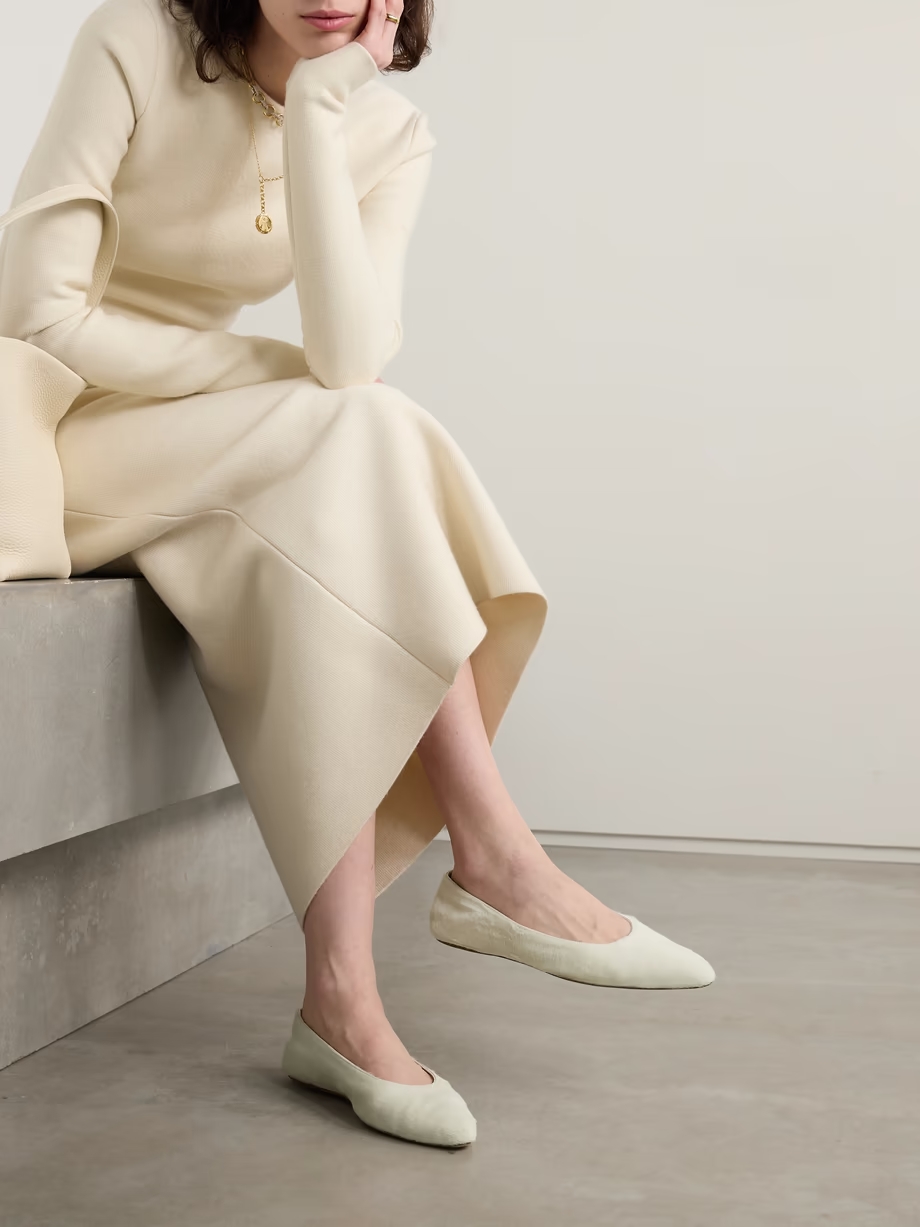 Andre calf hair ballet flats Andre calf hair ballet flats