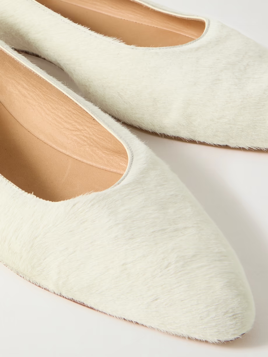 Andre calf hair ballet flats Andre calf hair ballet flats