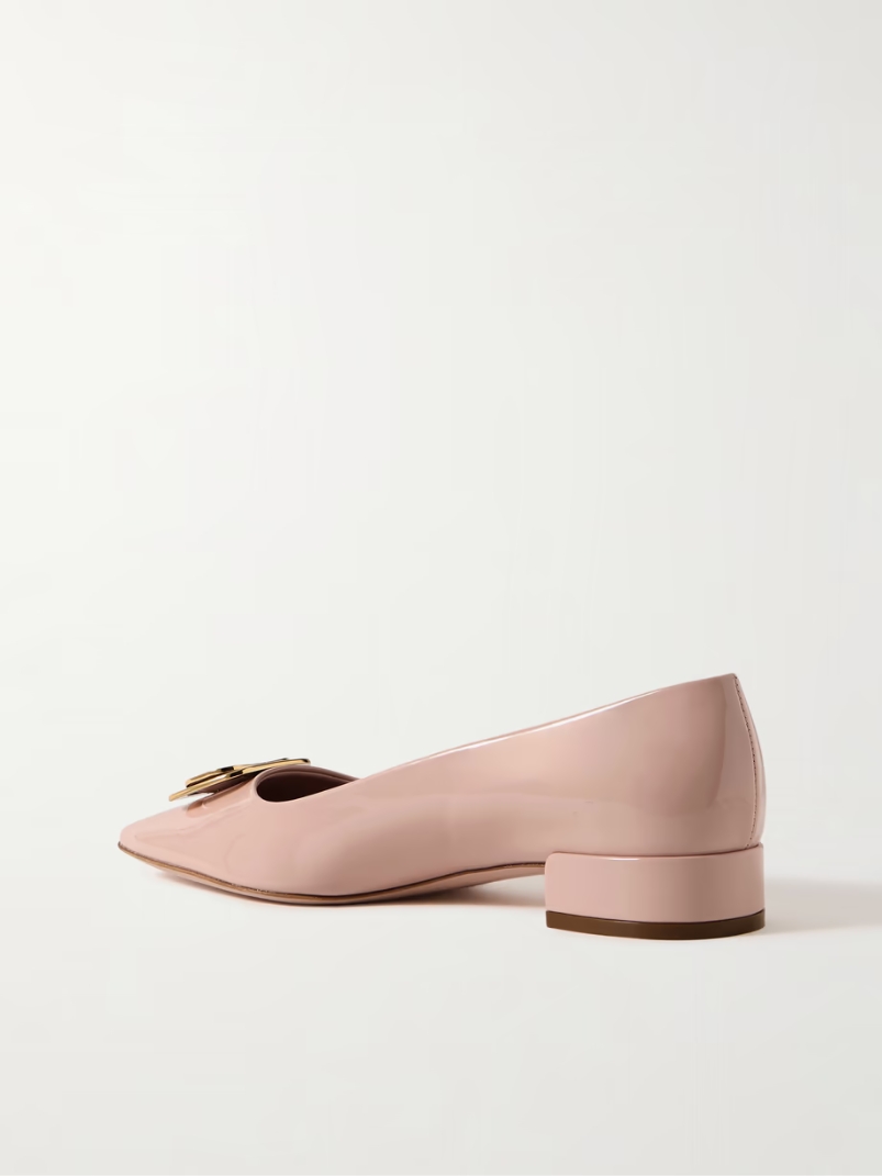 Venera patent-leather ballet flats Venera patent-leather ballet flats