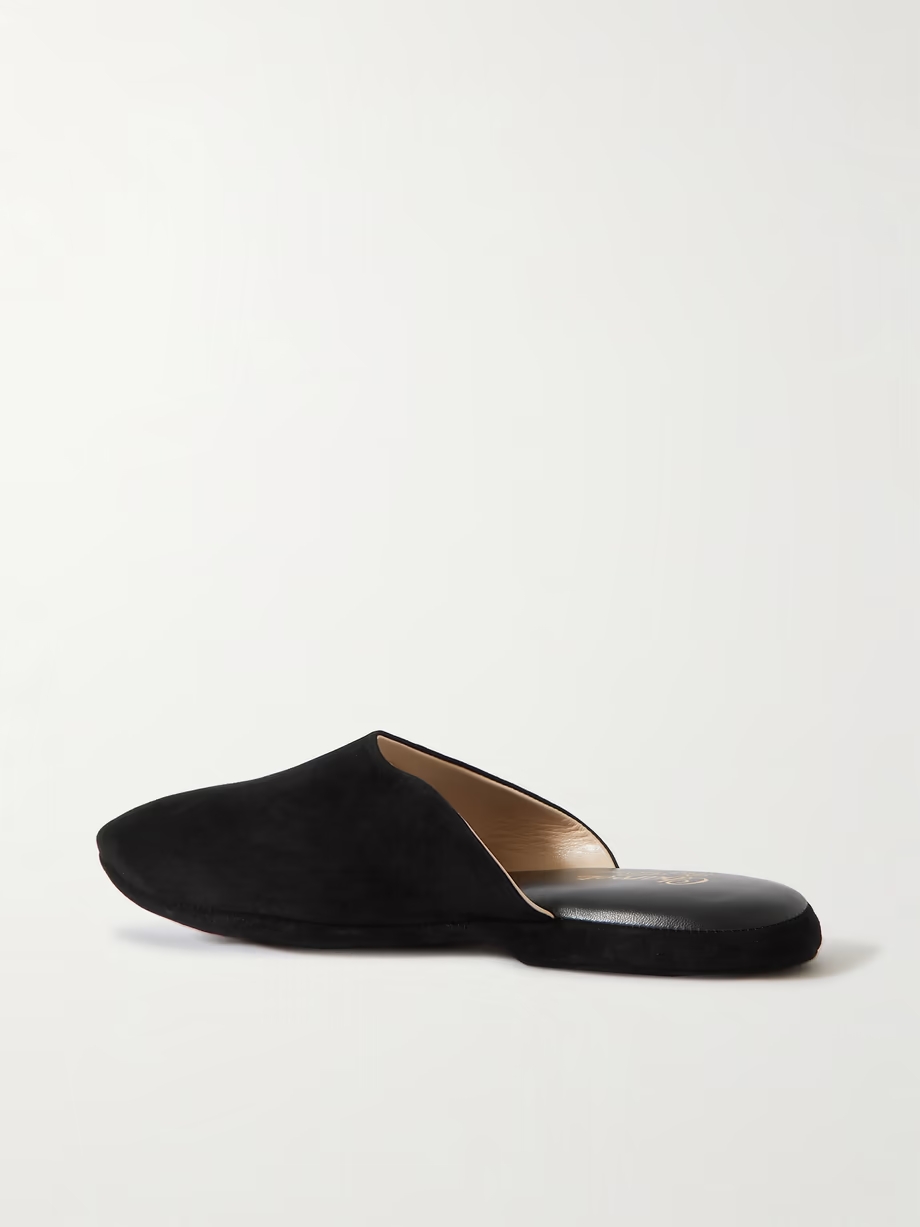 Suede slippers Suede slippers