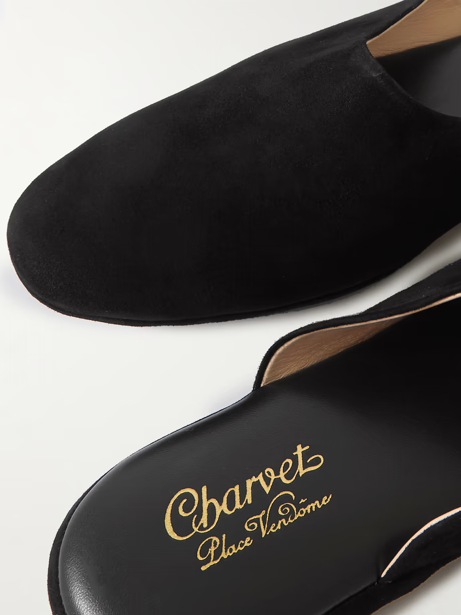 Suede slippers Suede slippers