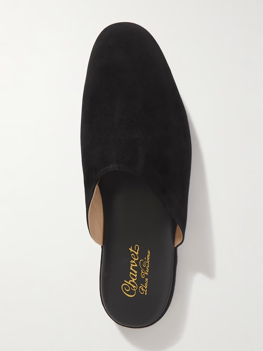 Suede slippers Suede slippers