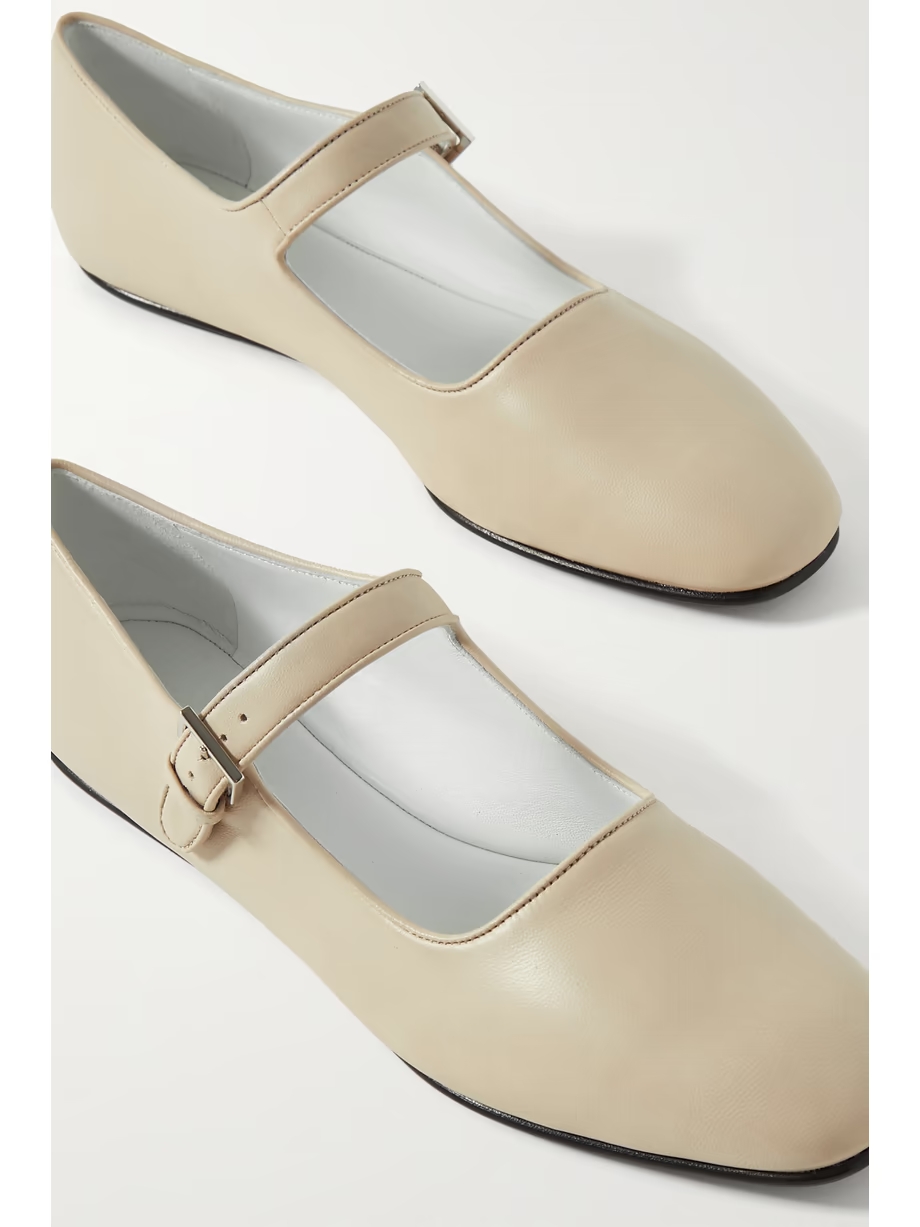 Ava leather Mary Jane ballet flats Ava leather Mary Jane ballet flats
