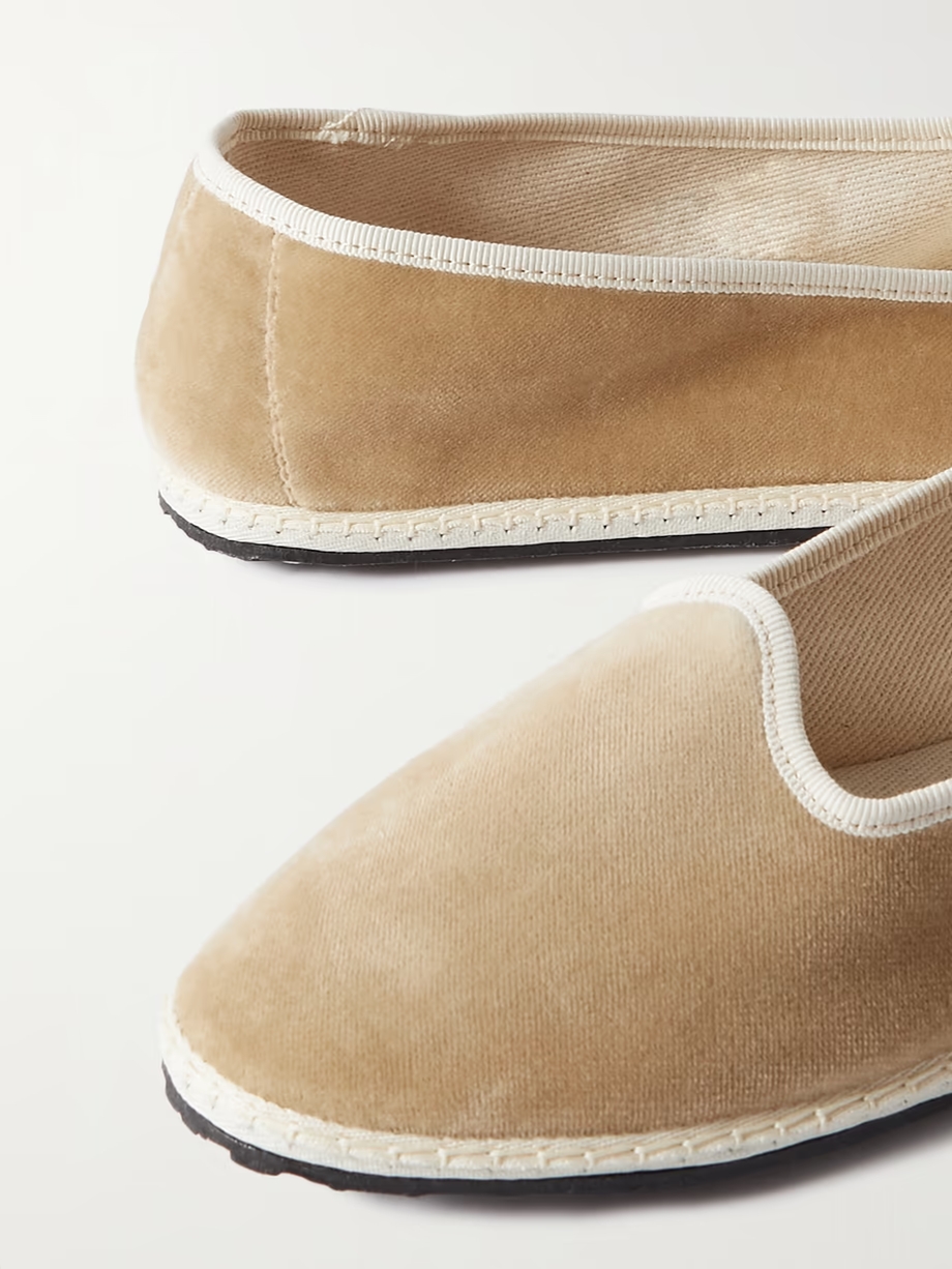 Velvet slippers Velvet slippers