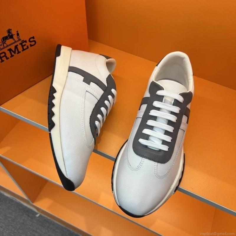 Hermes Low Cut Man 1217 Hermes sz38-44 4C n0905