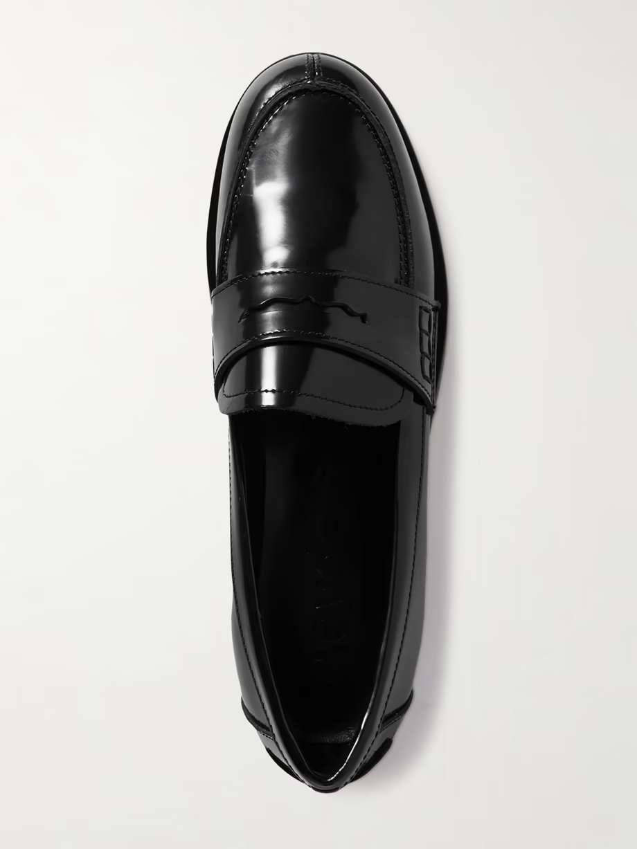 Oscar patent-leather loafers Oscar patent-leather loafers