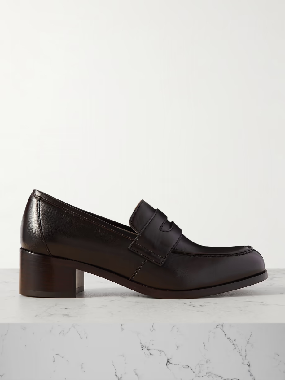 Vera leather loafers Vera leather loafers