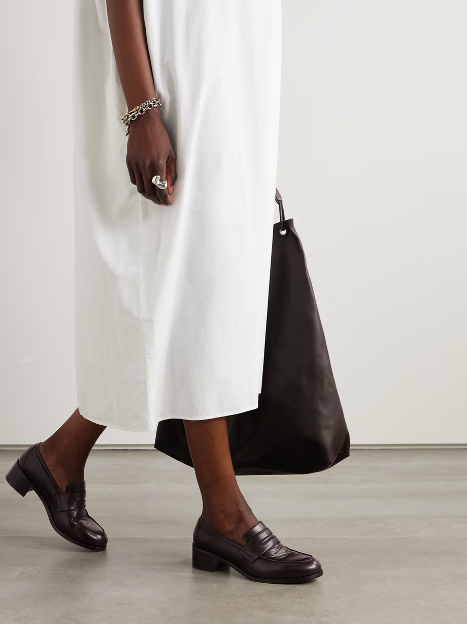 Vera leather loafers Vera leather loafers