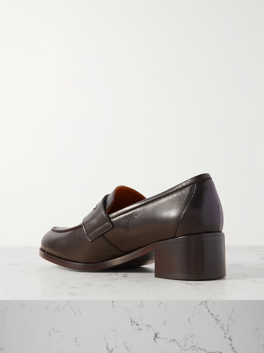 Vera leather loafers Vera leather loafers