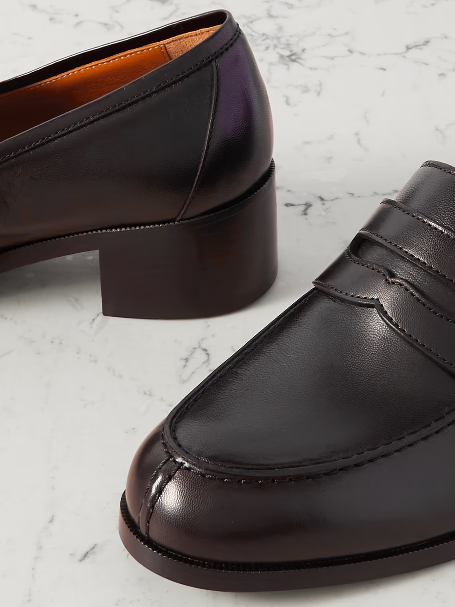 Vera leather loafers Vera leather loafers