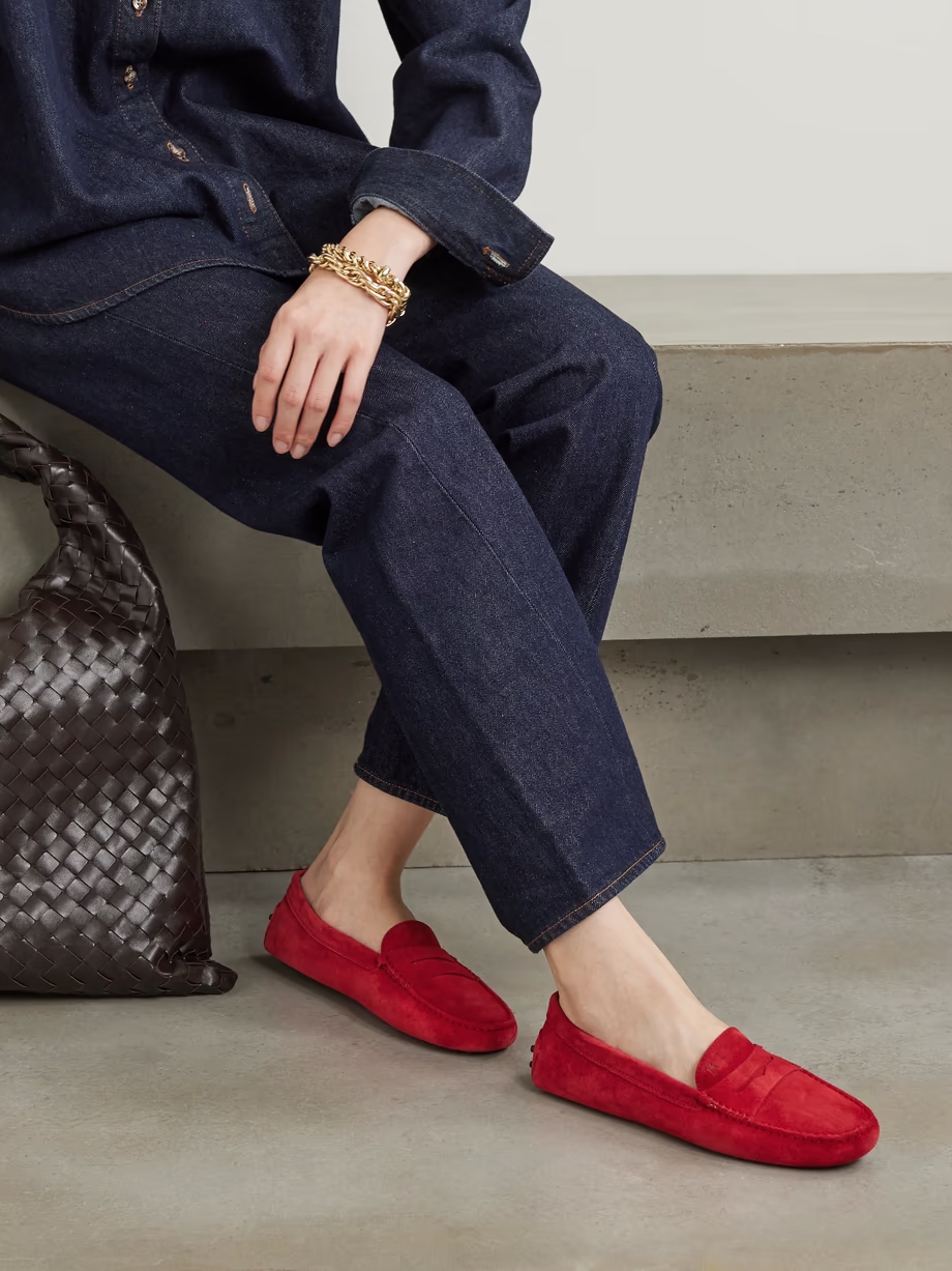 Gommino suede loafers Gommino suede loafers