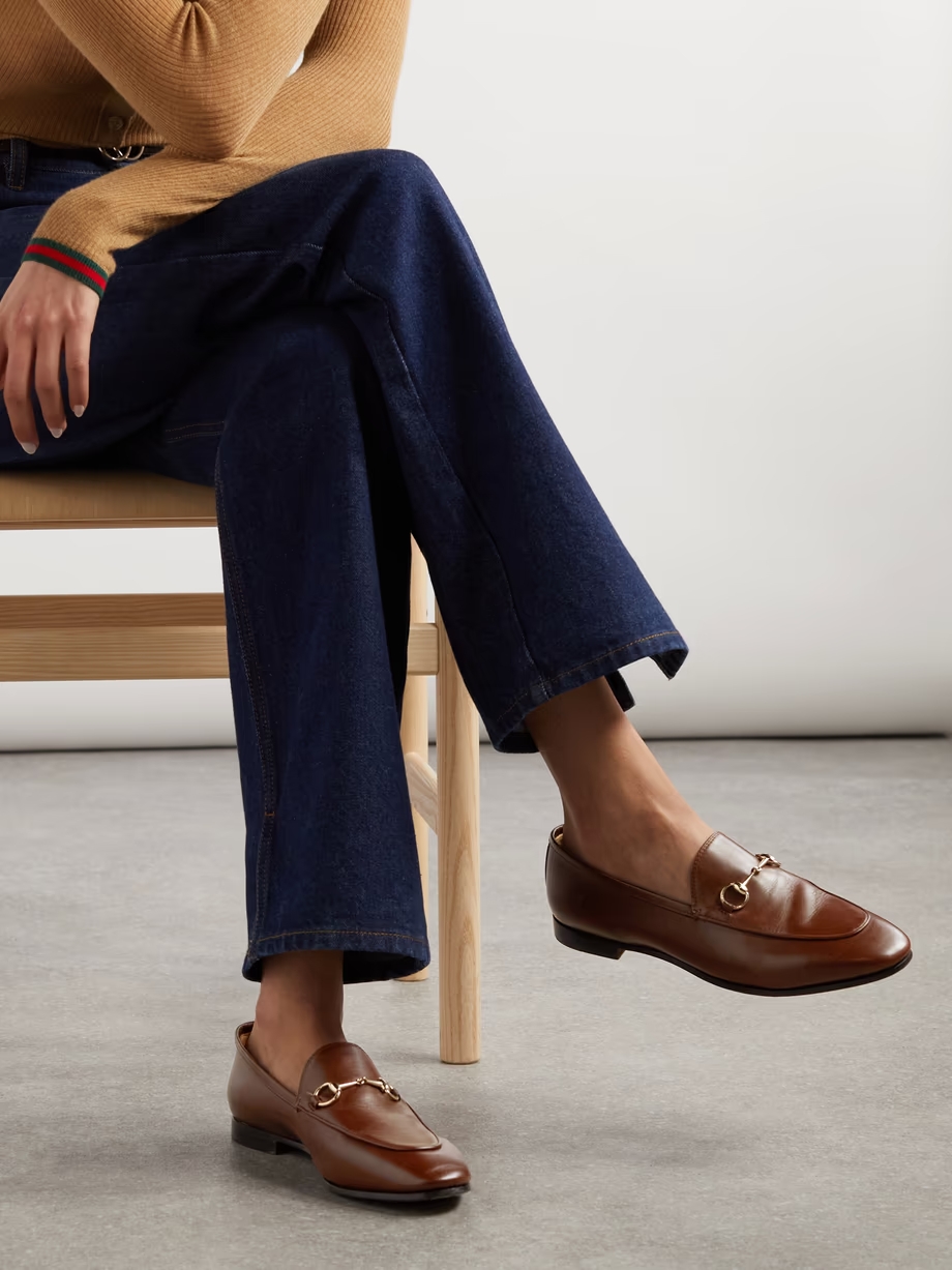 Jordaan horsebit-detailed leather loafers Jordaan horsebit-detailed leather loafers