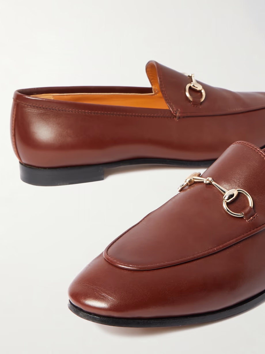Jordaan horsebit-detailed leather loafers Jordaan horsebit-detailed leather loafers