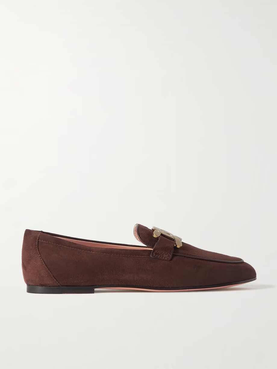 Kate embellished suede loafers Kate embellished suede loafers