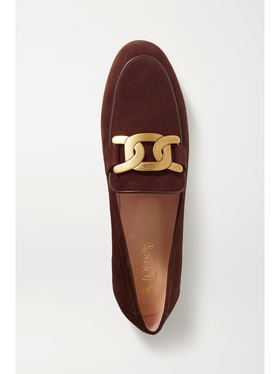 Kate embellished suede loafers Kate embellished suede loafers