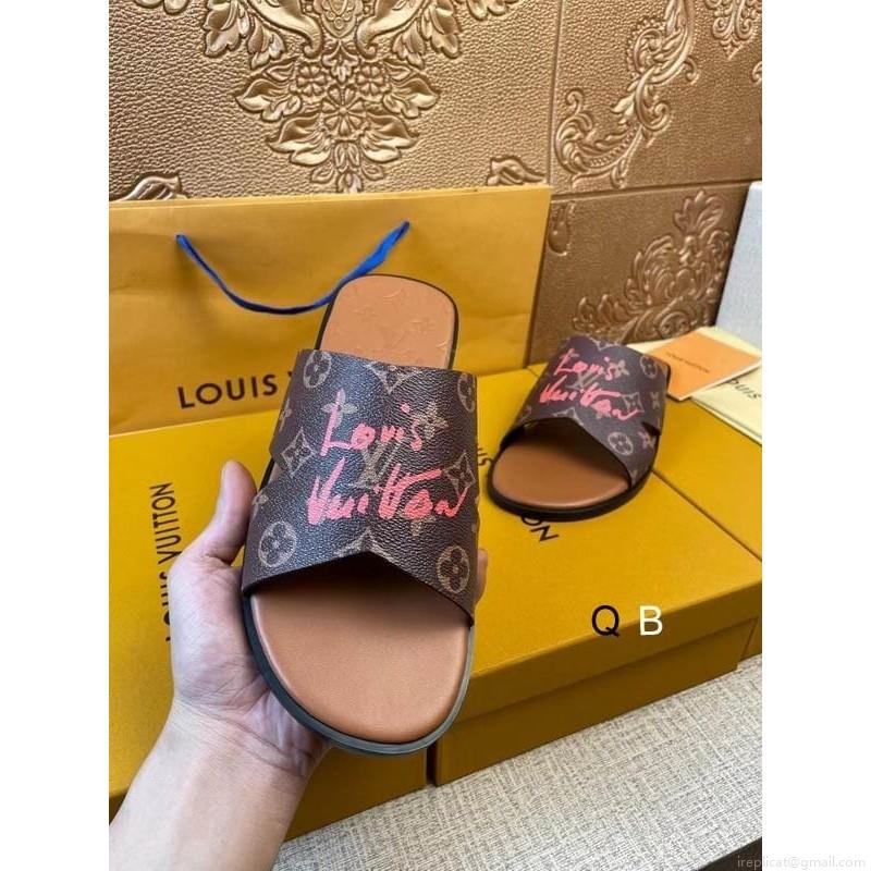 Louis Vuittion LV slippers man Ts LV040401 sz38-44BS