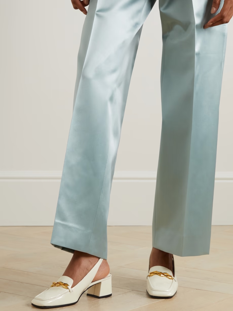 Diamond Tilda 45 embellished patent-leather slingback pumps Diamond Tilda 45 embellished patent-leather slingback pumps