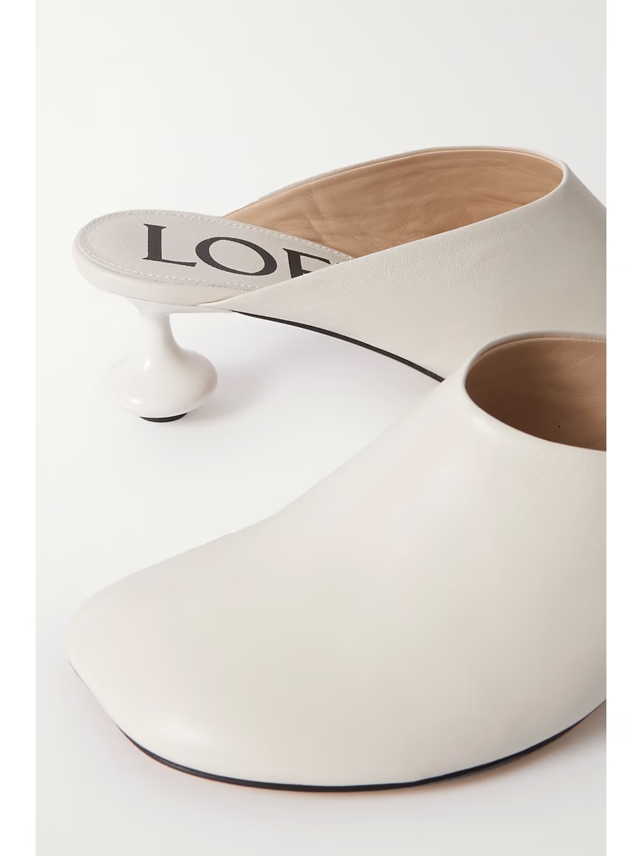 Toy leather mules Toy leather mules