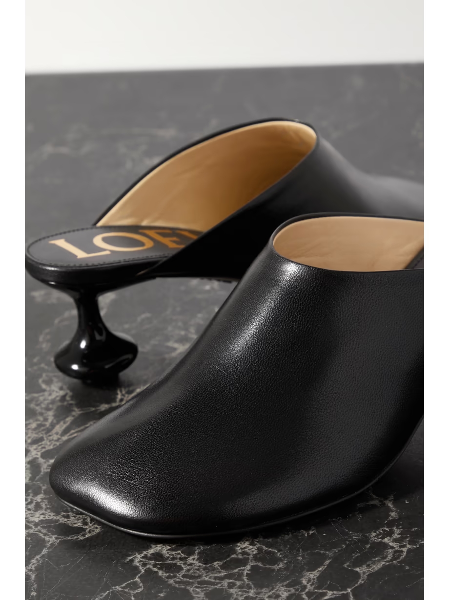 Toy leather mules Toy leather mules