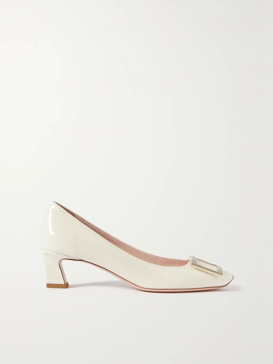 Decollete Trompette patent-leather pumps Decollete Trompette patent-leather pumps