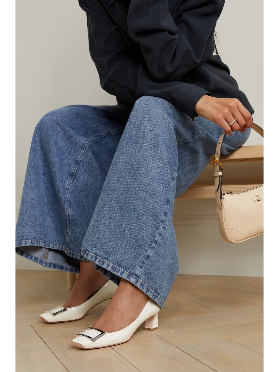 Decollete Trompette patent-leather pumps Decollete Trompette patent-leather pumps